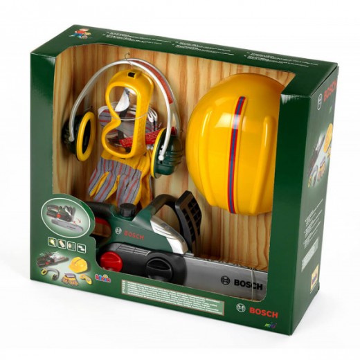 Детская цепная пила с оборудованием Bosch