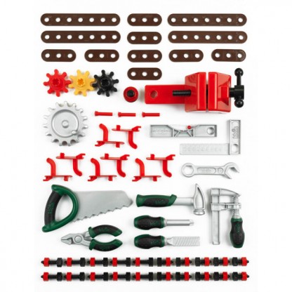 Дитяча майстерня з 77 частин Bosch