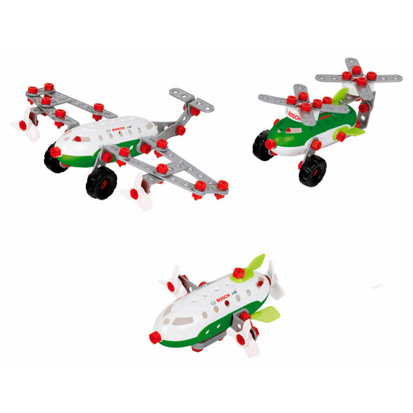 Детский строительный набор 3-в-1: авиационная команда Bosch