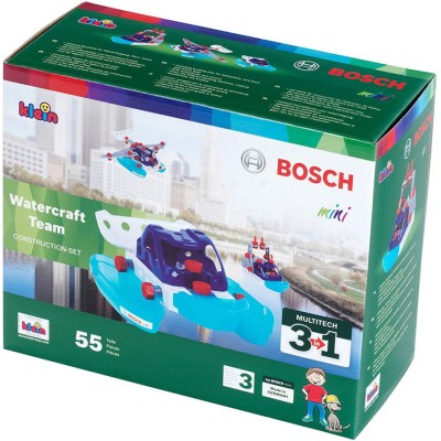Дитячий будівельний набір 3-в-1: команда водних суден Bosch