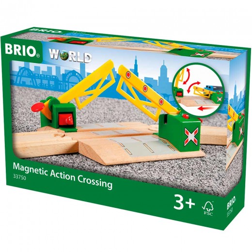 Переезд для железной дороги BRIO на магнитах