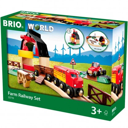 Детская железная дорога BRIO Ферма