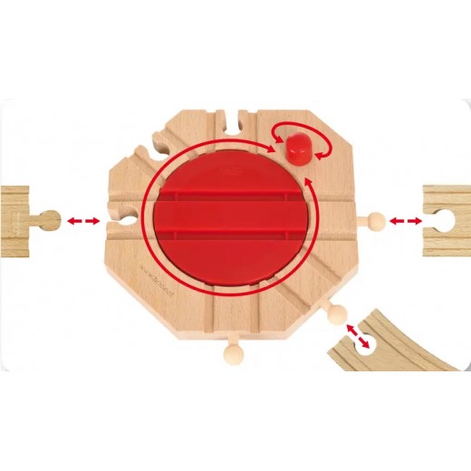 Механический перекресток для железной дороги BRIO