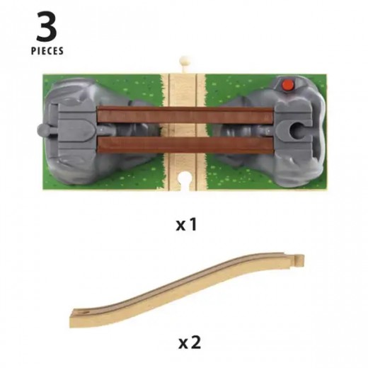 Разрушающийся мост для железной дороги BRIO
