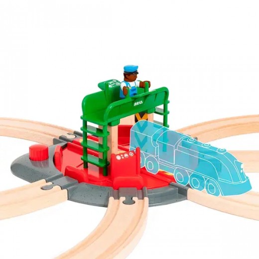 Перекресток для железной дороги BRIO на 7 направлений