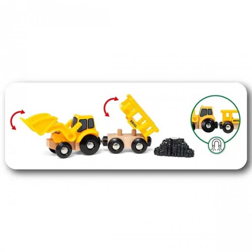 Набор игрушечной строительной техники BRIO