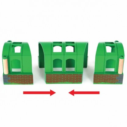 Тунель-трансформер для залізниці BRIO