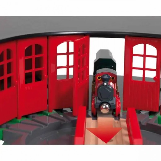 Большое депо для железной дороги BRIO