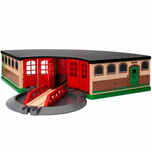 Большое депо для железной дороги BRIO