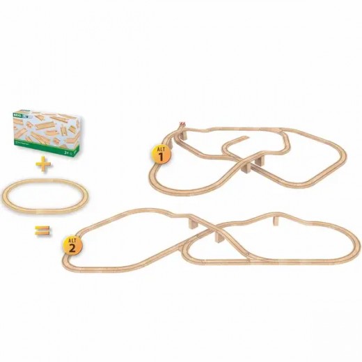 Большой набор расширений для железной дороги BRIO 50 эл