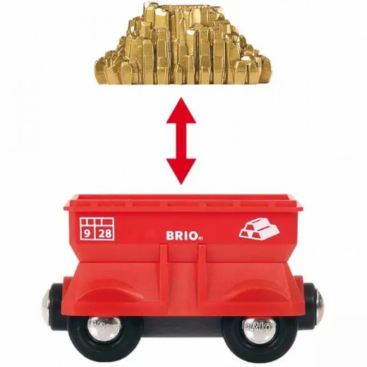 Игровой набор для железной дороги BRIO Тоннель с подъемным краном