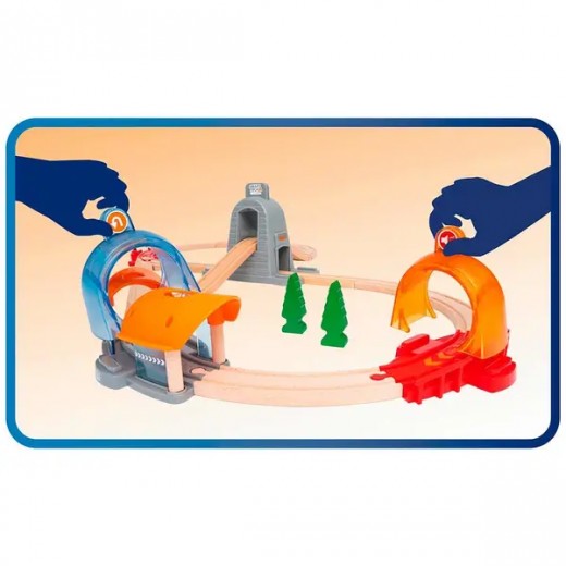 Большая детская железная дорога BRIO Smart Tech