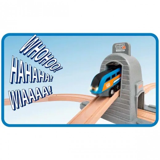 Большая детская железная дорога BRIO Smart Tech