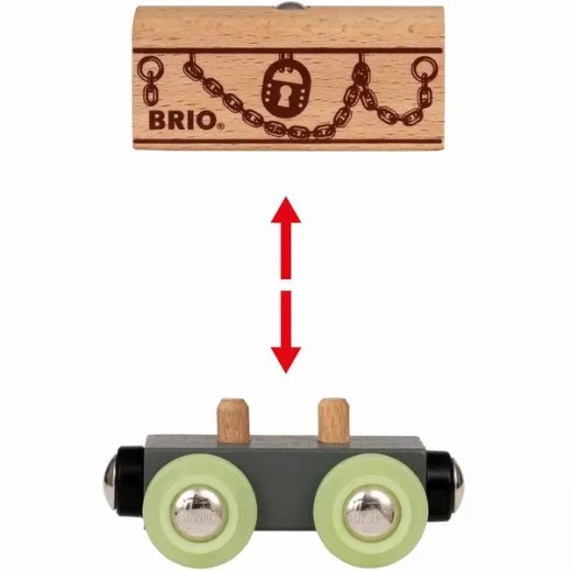 Паровоз-призрак для железной дороги BRIO