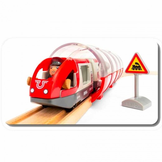 Детская железная дорога BRIO с центральным вокзалом