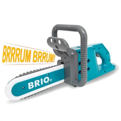 Дитяча бензопила на батарейках BRIO Builder (34602)