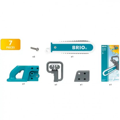 Дитяча бензопила на батарейках BRIO Builder (34602)