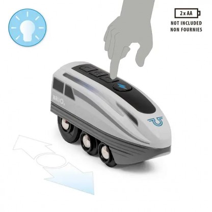 Турбопоїзд BRIO на батарейках