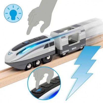 Турбопоїзд BRIO на батарейках