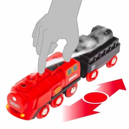 Детская железная дорога BRIO с Поездом с паром