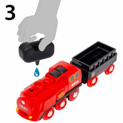 Детская железная дорога BRIO с Поездом с паром