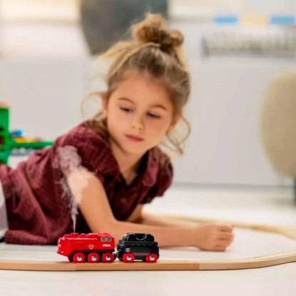 Детская железная дорога BRIO с Поездом с паром