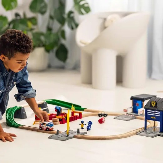 Детская железная дорога BRIO Спасательная команда