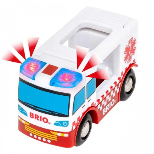 Детская железная дорога BRIO Спасательная команда