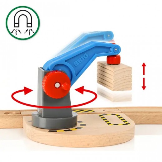 Детская железная дорога BRIO Стартовый набор с погрузочным пунктом
