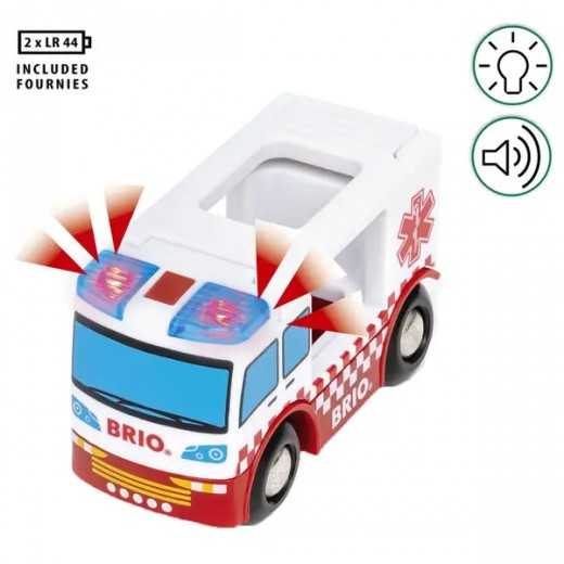 Машина скорой помощи для железной дороги BRIO