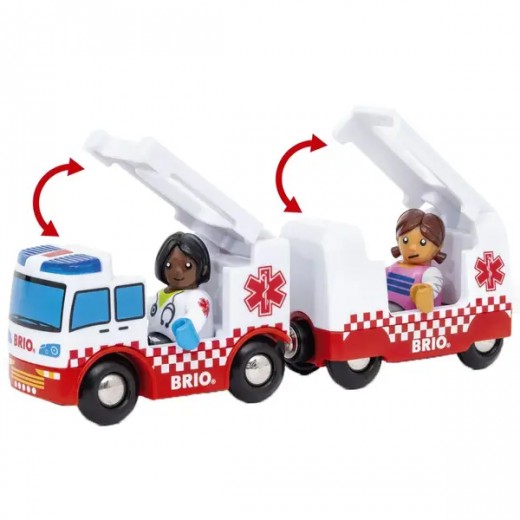 Машина скорой помощи для железной дороги BRIO