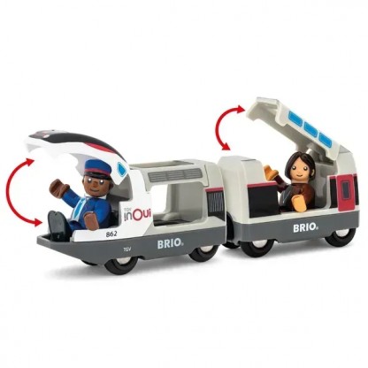 Поїзд для дитячої залізниці BRIO TGV High-Speed Train