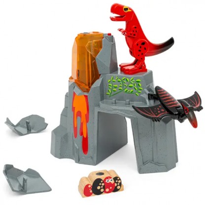 Вулкан з парою для залізниці BRIO Динозаври