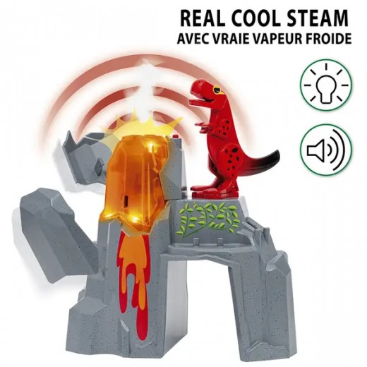 Вулкан c паром для железной дороги BRIO Динозавры