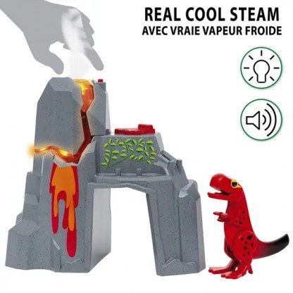 Вулкан з парою для залізниці BRIO Динозаври