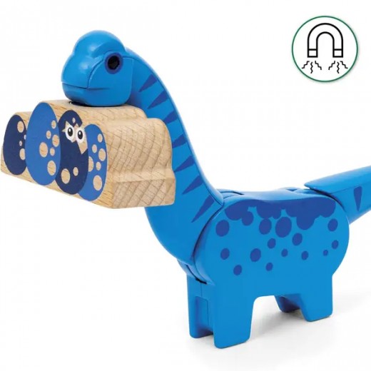 Поезд BRIO на батарейках с динозаврами