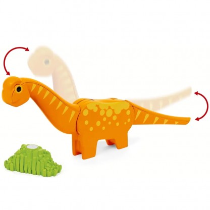 Детская железная дорога BRIO Динозавры круговая
