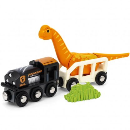 Детская железная дорога BRIO Динозавры круговая