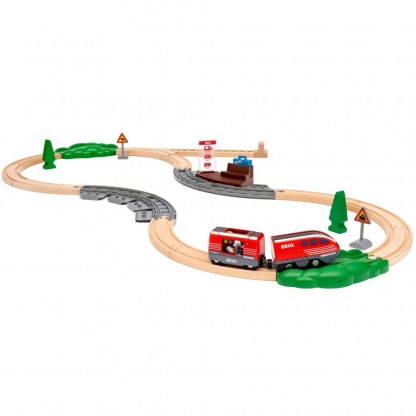 Детская железная дорога BRIO Pull Back Train Set 36102
