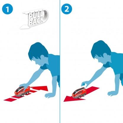 Детская железная дорога BRIO Pull Back Train Set 36102