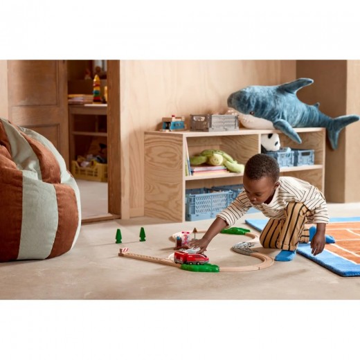 Детская железная дорога BRIO с инерционным поездом