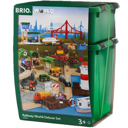 Детская железная дорога BRIO World Deluxe