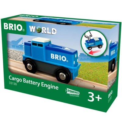 Вантажний локомотив для залізниці Brio на батарейках
