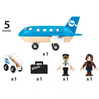Літак з трапом BRIO (33306)