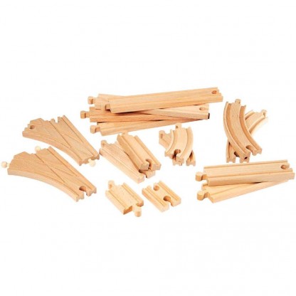 Средний набор расширений для железной дороги BRIO 16 эл.