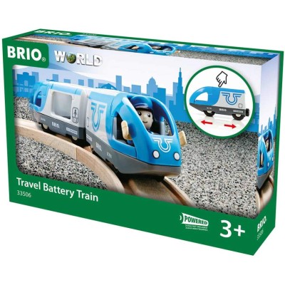 Пасажирський поїзд Brio на батарейках