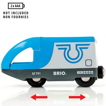 Дитяча залізниця BRIO дворівнева з вокзалом