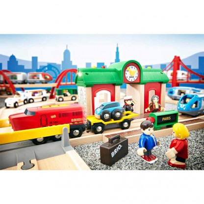 Станція для залізниці BRIO зі звукозаписом