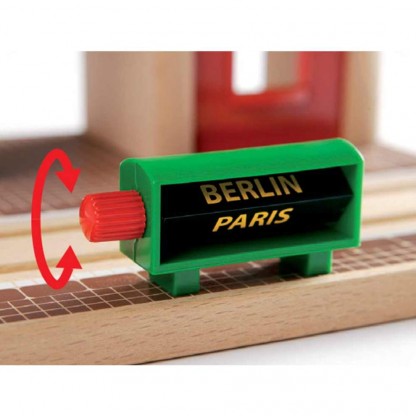 Станція для залізниці BRIO зі звукозаписом