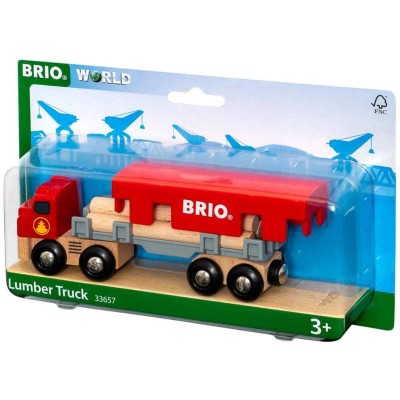 Вантажівка-лісовоз для залізниці Brio